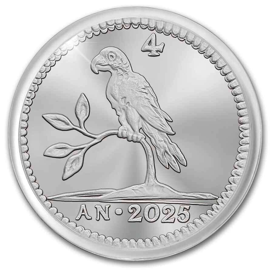 2025 Netherlands 1 oz Silver Parrot Duit (MD® Premier + PCGS FS)