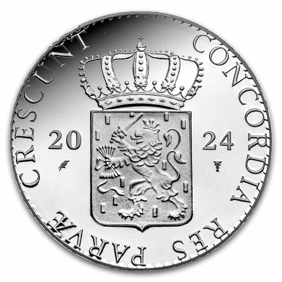 2024 Netherlands Proof Silver Ducat Helpoort Gate (Box/COA)