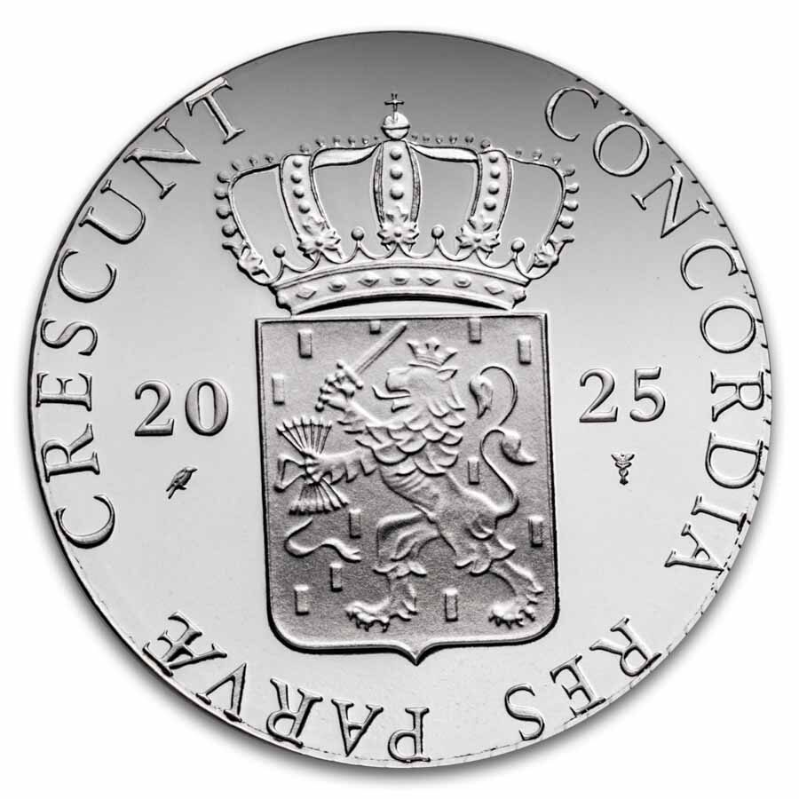 2025 Netherlands Proof Silver Ducat Gevangenpoort Prison Gate