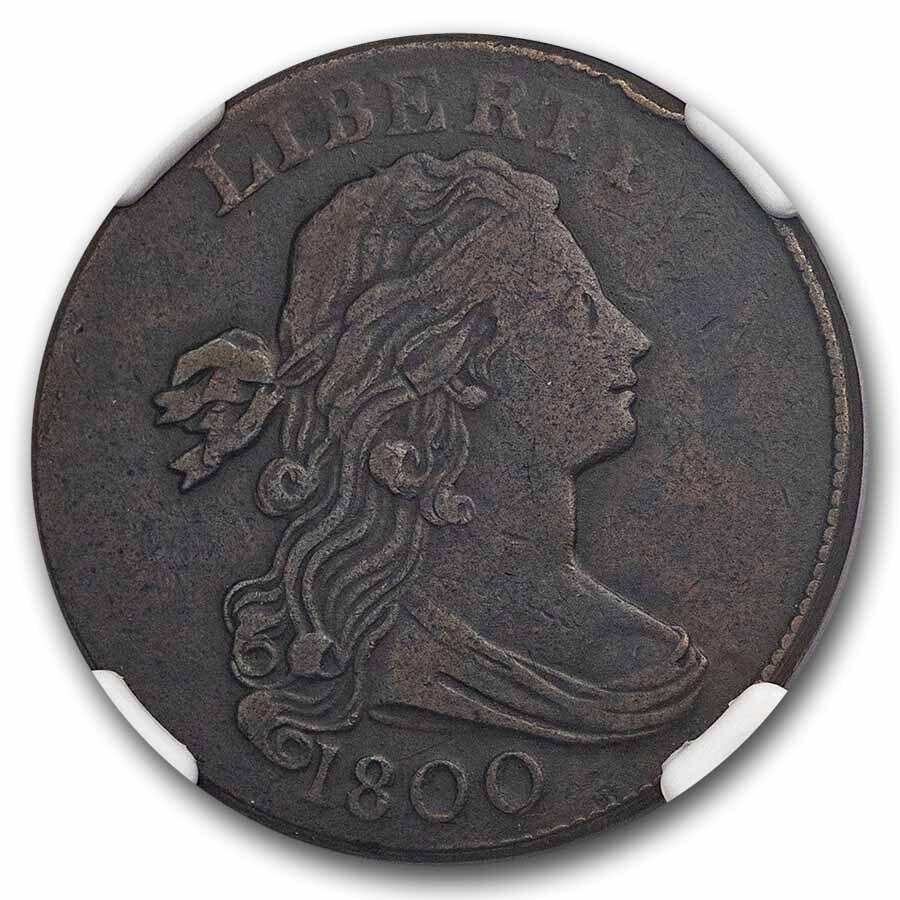 1800 Large Cent VF-35 NGC (Brown)