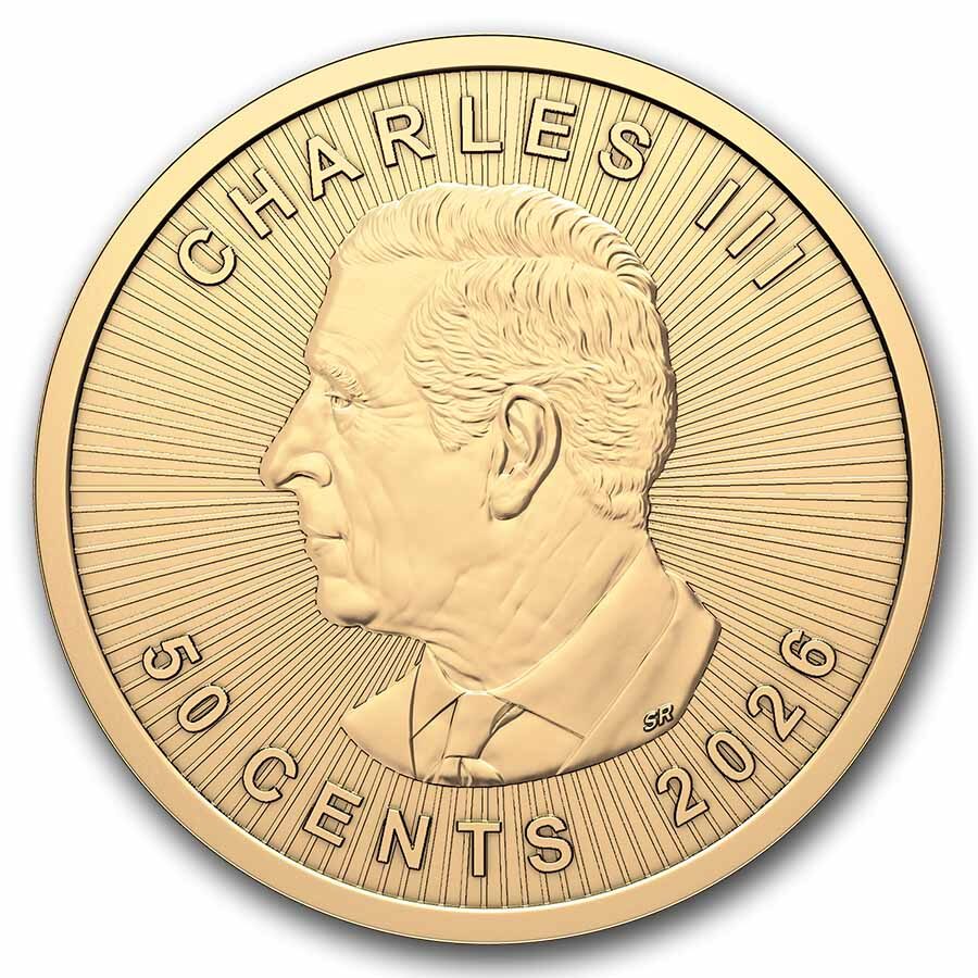 2026 25x 1 gram Gold Maple Leafs Maplegram25™ (In Assay Sleeve)