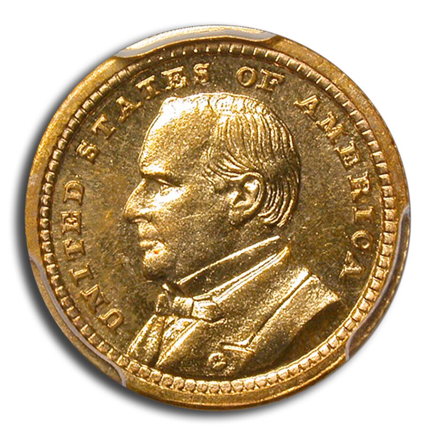 1903 Gold $1.00 Mckinley Memorial PR-64 PCGS CAC