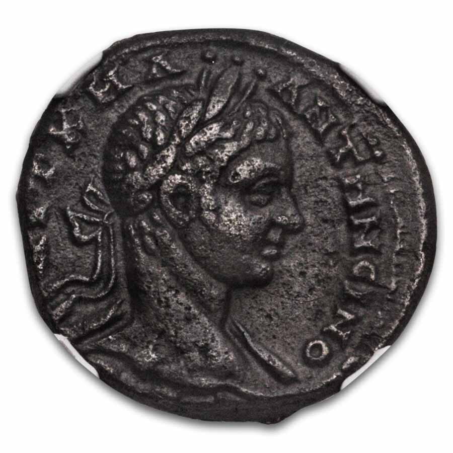Roman Antioch BI Tetradrachm Elagabalus (218-222 AD) Ch VF NGC