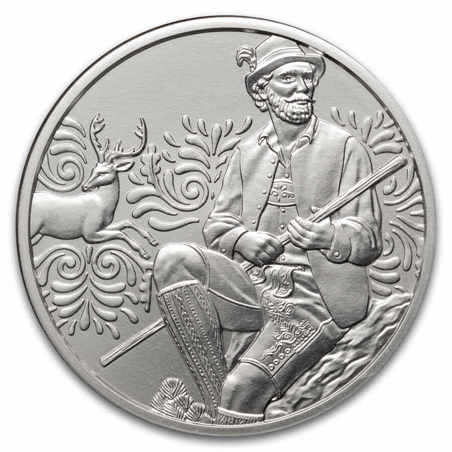 2025 Austria Silver €10 Traditional and Trendy: Leather (Card)