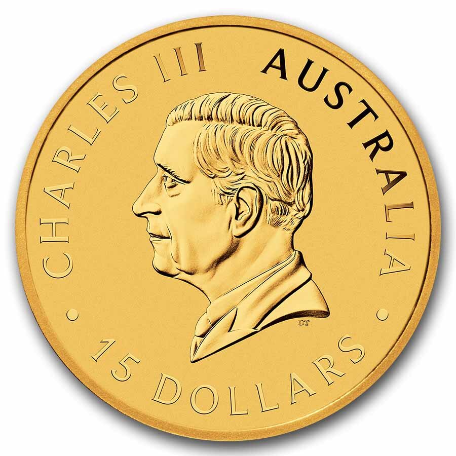 2026 Australia 1/10 oz Gold Kangaroo BU