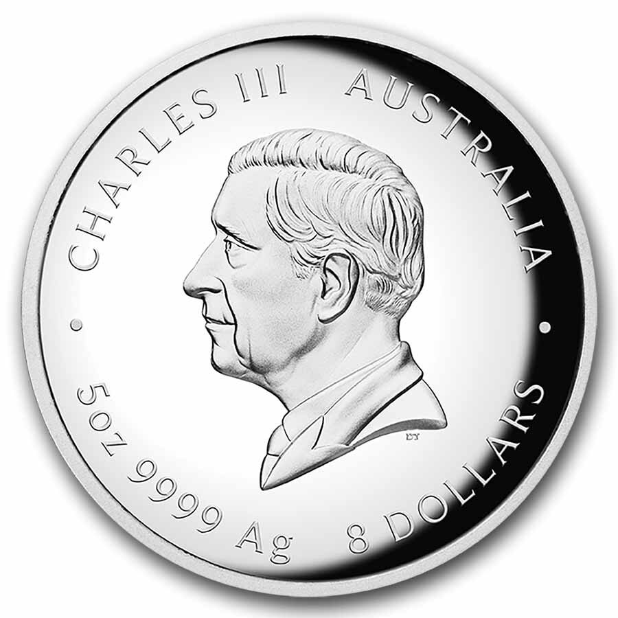 2026 Australia 5 oz Silver Lunar Horse Proof (HR, w/Box & COA)