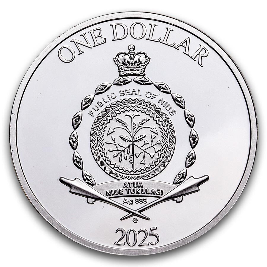 2025 Niue Silver Winged Unicorn (with Box & COA)