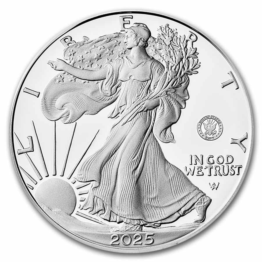 2025-P Proof Silver Eagle PR-69 PCGS (Marine Privy, FDI,Black)