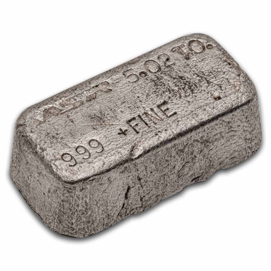 5.02 oz Silver Bar - WSR (Western States Refining)