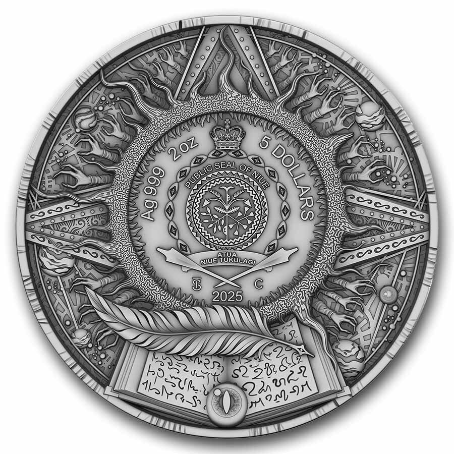 2025 Niue 2 oz Silver Cobellian (Colorized) Coin w/ Box & COA