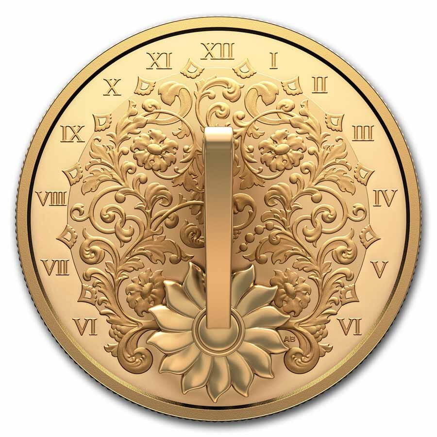 2025 Canada 1 oz Silver $20 The Gilded Sundial (Box/COA)
