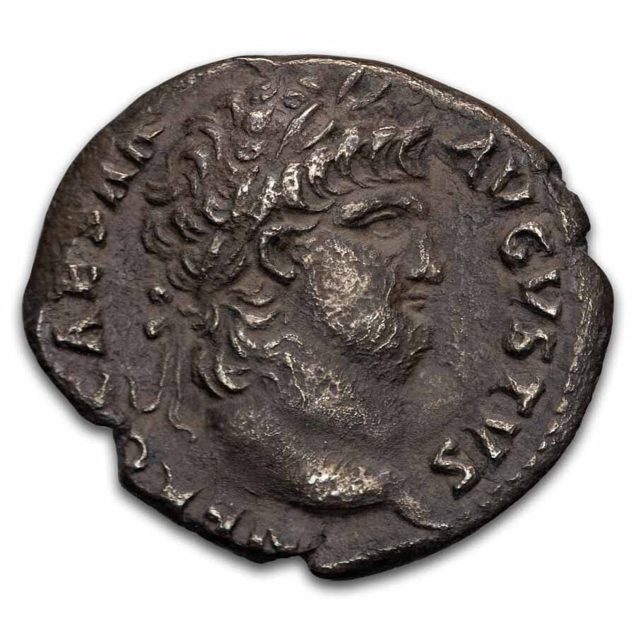 Roman Empire AR Denarius Nero (54-68 AD) VF (RIC I 69)