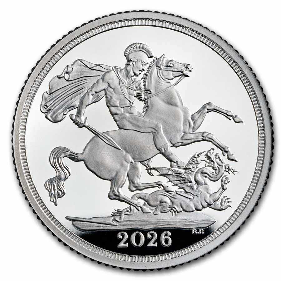 2026 Great Britain Silver Sovereign Proof (w/Box & COA)