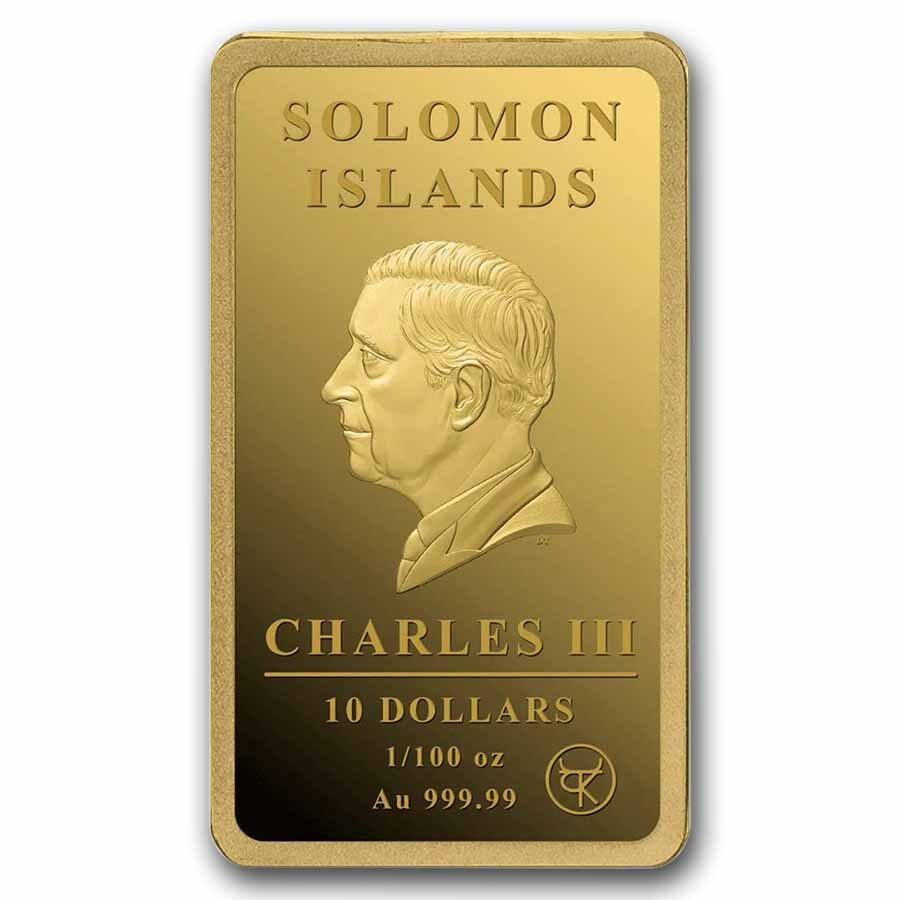 2026 Solomon Islands 1/100 oz Gold Bullion Collection II: Eagle