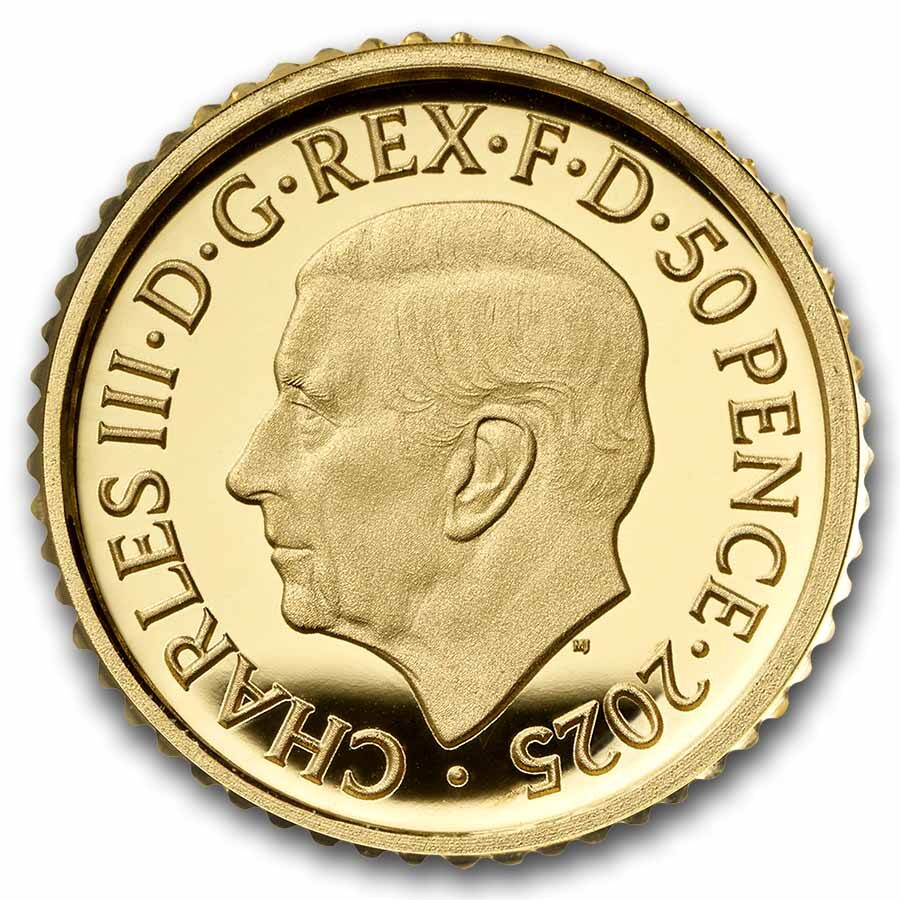 2025 GB 1/40 oz Gold Proof Music Legends: Freddie Mercury