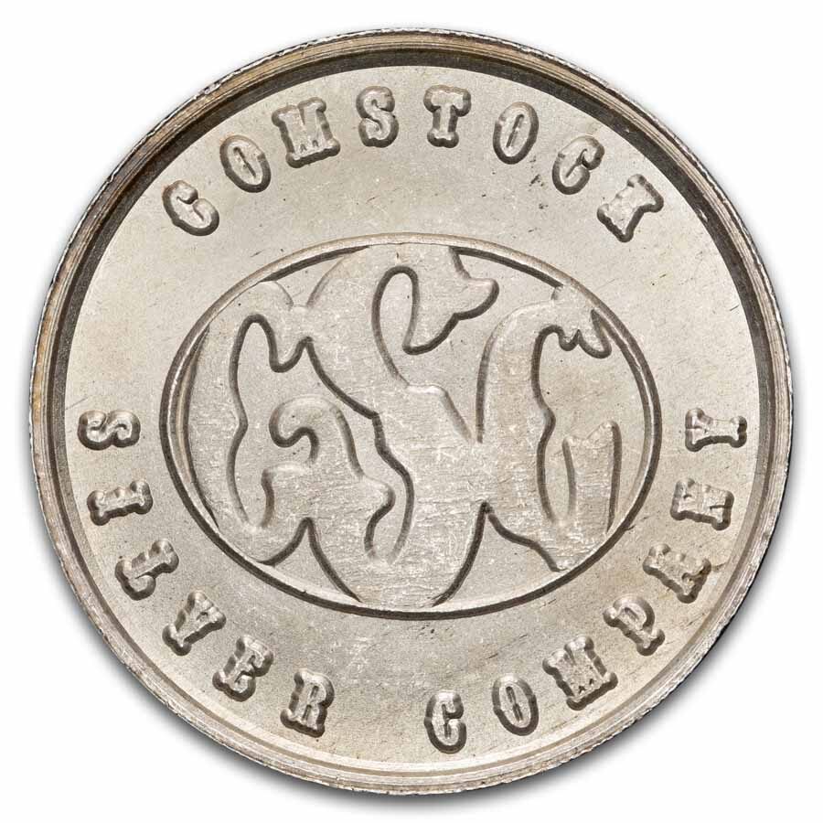 1 oz Silver Round - Vintage Comstock Silver Company