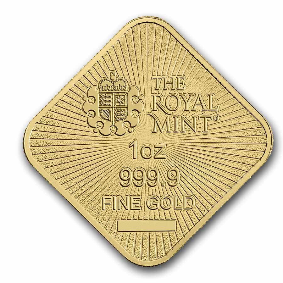 1 oz Gold Bar - The Royal Mint Britannia & Liberty