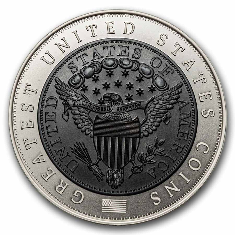 2025 Niue 2 oz Silver Greatest U.S. Coins:1804 Draped Bust Dollar