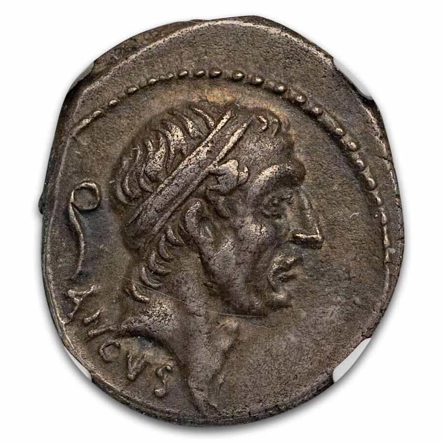 Roman Republic AR Denarius L. Marcius Philippus (57 BC) Ch XF NGC