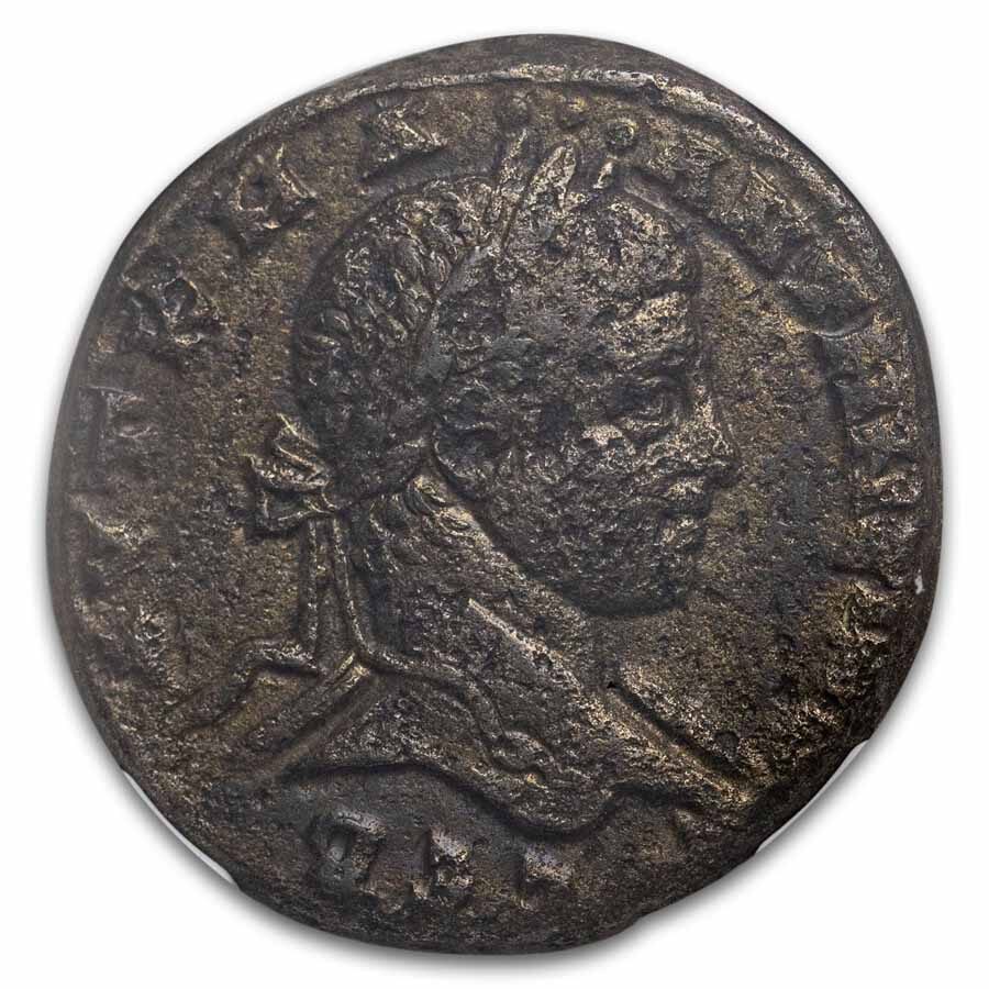 Roman Antioch BI Tetradrachm Elagabalus (218-222 AD) Fine NGC