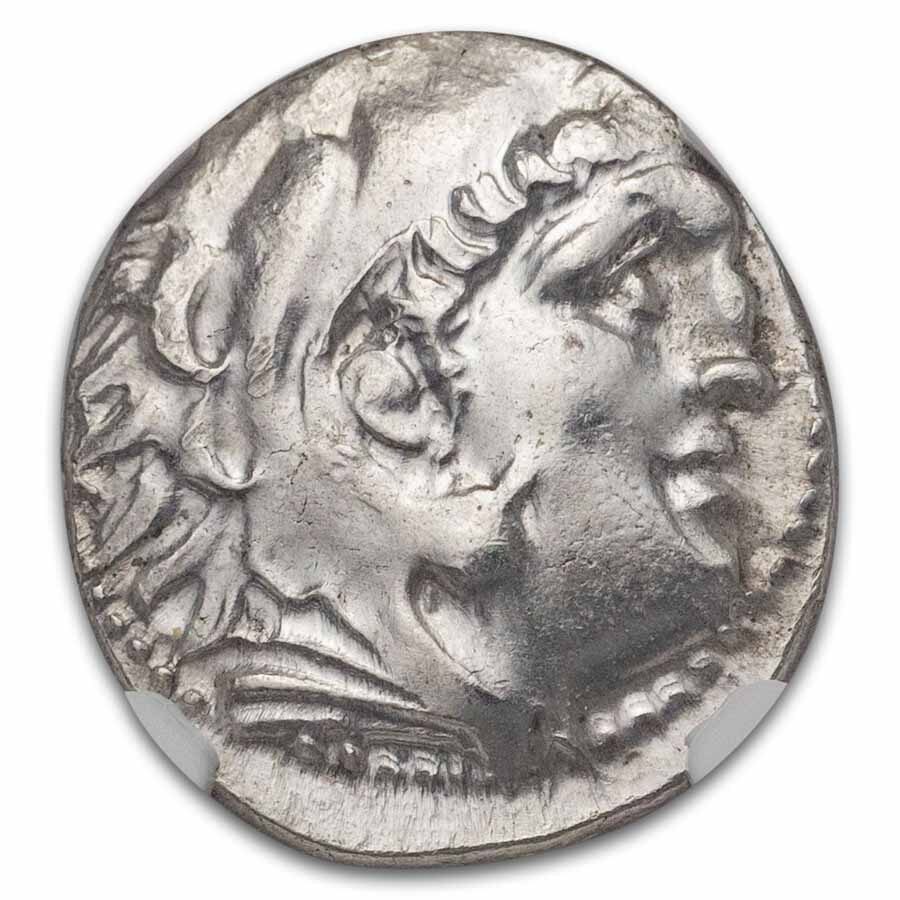 Macedon Alexander III Drachm (336-323 BC) Ch XF NGC Posthu. Issue