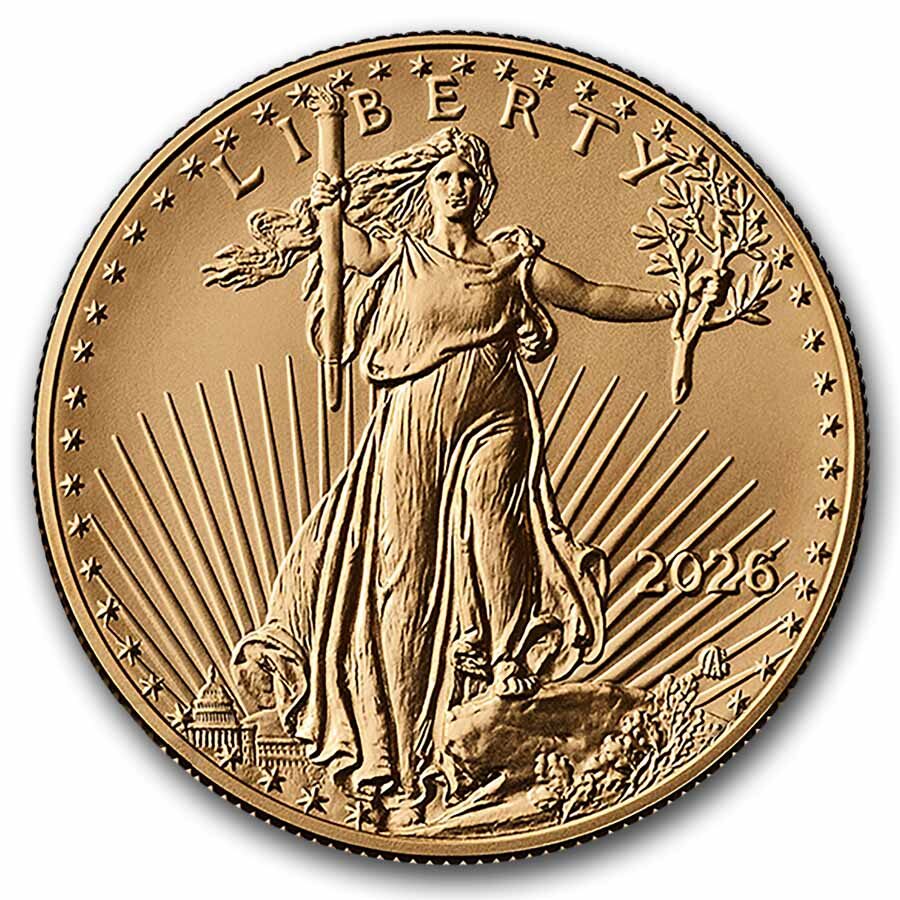 2026 1 oz American Gold Eagle MS-70 NGC (ER, 40th Anniversary)