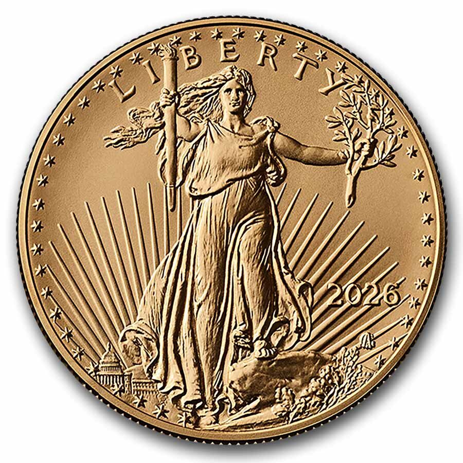 2026 1/10 oz American Gold Eagle MS-69 NGC (ER, 40th Anniversary)