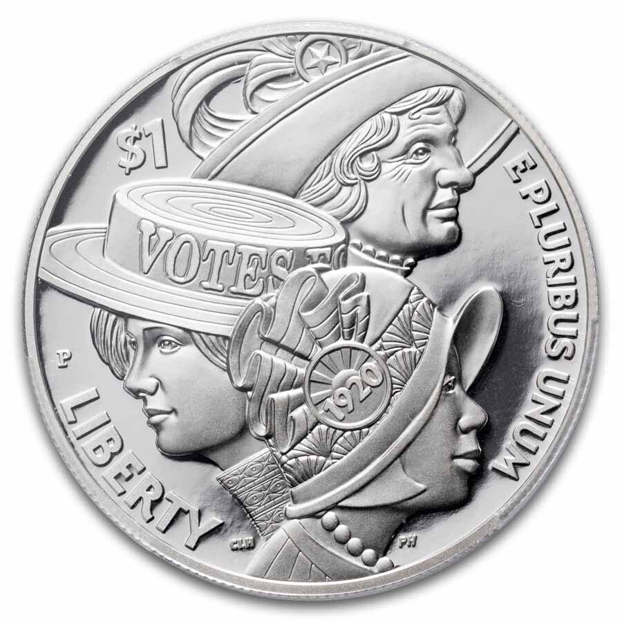 2020 Women's Suffrage 19th Amendment $1 Silver PR-70 PCGS
