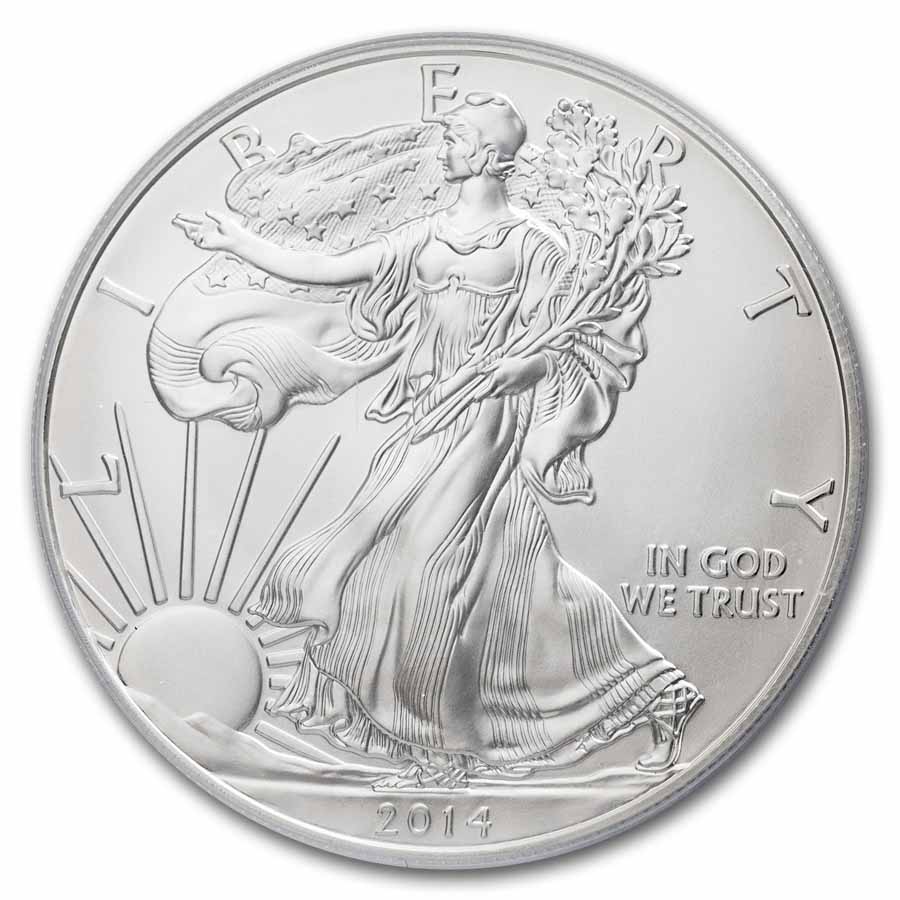 2014 (S) American Silver Eagle MS-70 PCGS