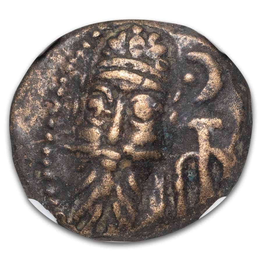 Kingdom of Elymais AE Drachm Orodes II (2nd Cent. AD) XF NGC