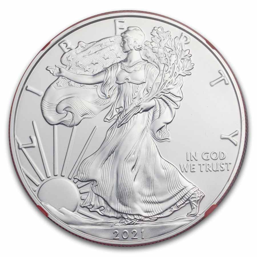 2021 (P) American Silver Eagle MS-70 NGC