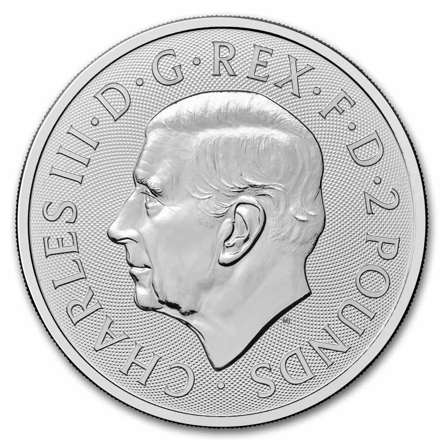 2026 Great Britain 1 oz Silver Gothic Horror: Dracula BU Coin