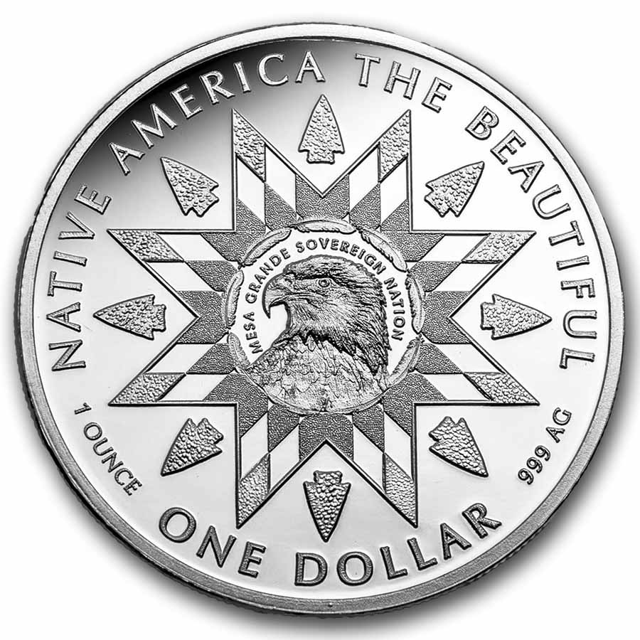 2025 1 oz Ag NATB Texas San Antonio Missions National Park