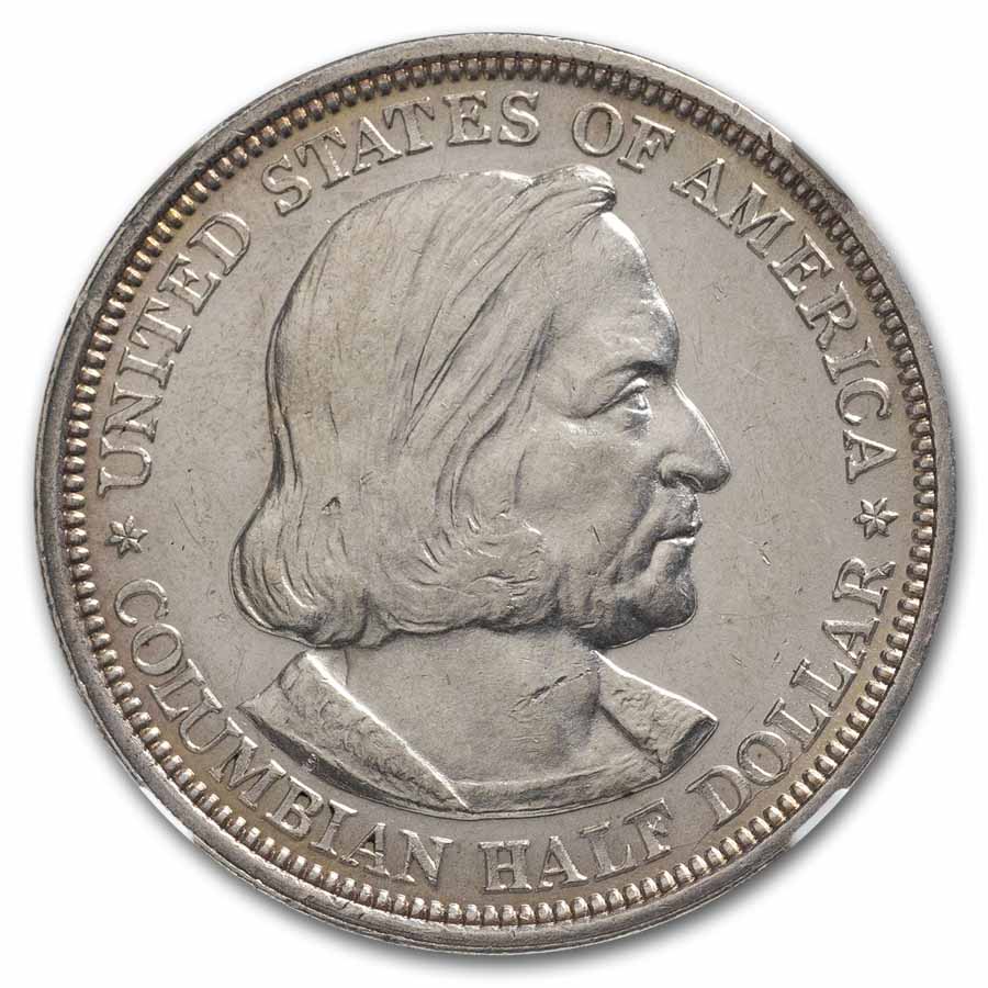1892 Columbian Expo Half Dollar MS-62 NGC