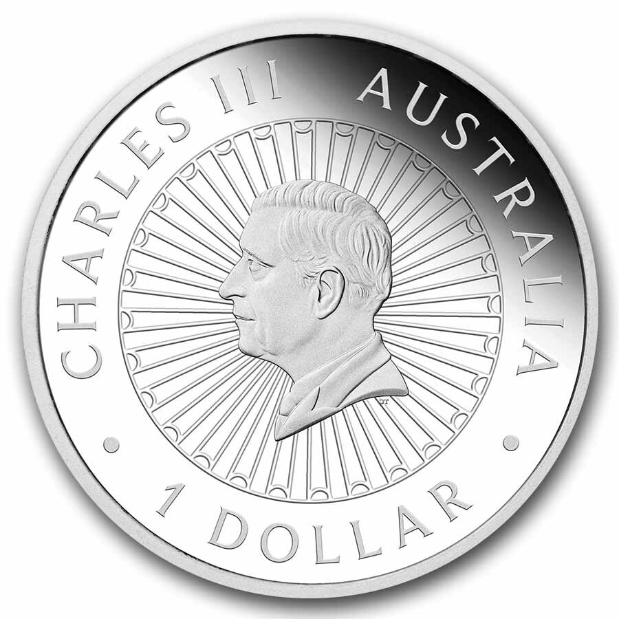 2026 Australia 1 oz Silver Opal Lunar Horse Proof