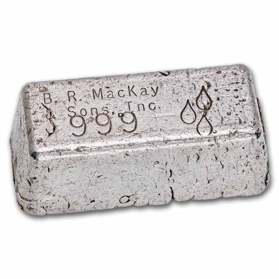 12.76 oz Silver Bar - B. R. MacKay & Sons