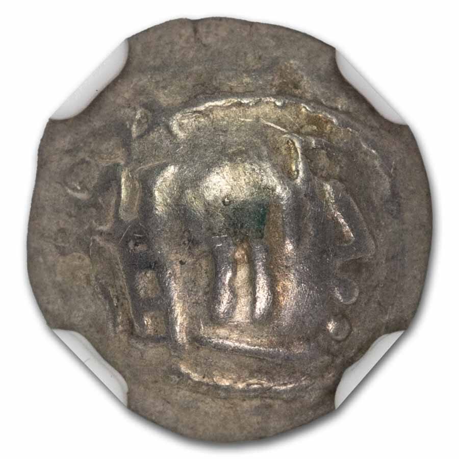 Arabia Felix. Himyarites AR Fraction (c. 1st Century AD) VF NGC