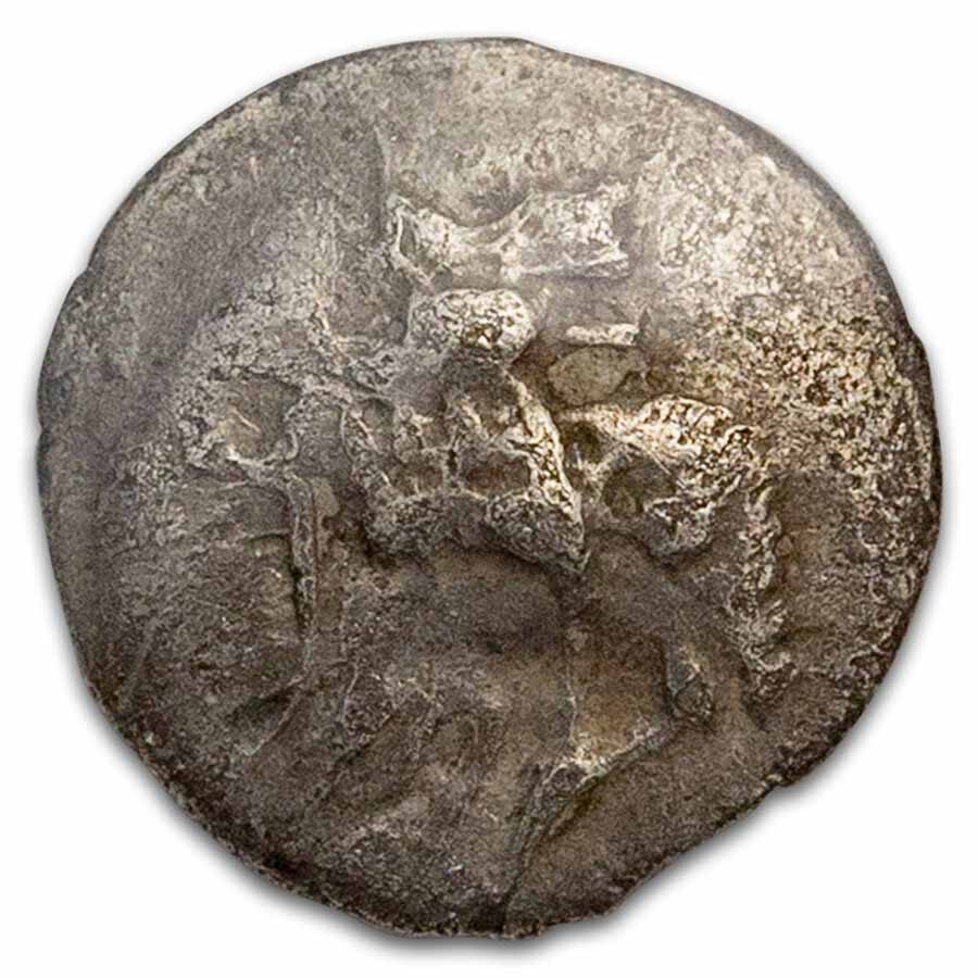 Arabia Felix. Himyarites AR Fraction (c. 1st Century AD) Fine NGC