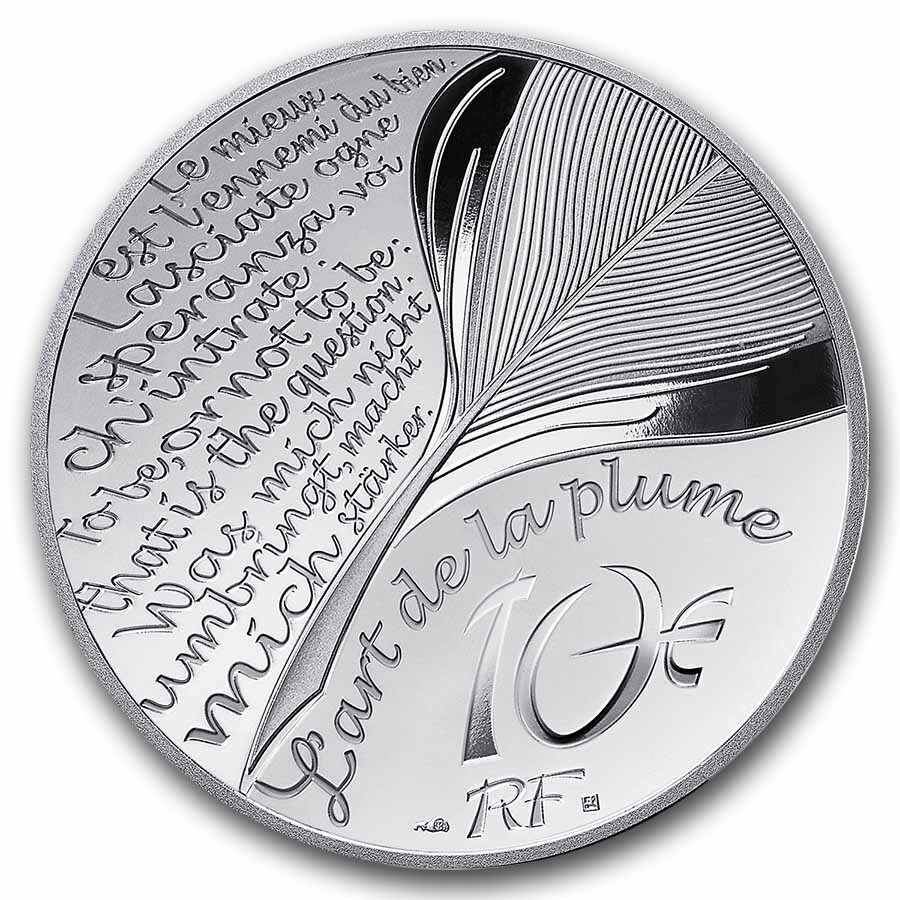 2026 Silver €10 Proof Agatha Christie - The Body in the Library
