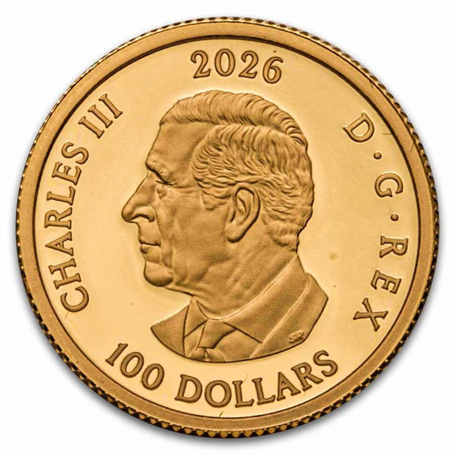 2026 Canada Gold $100 100th Anniv. of The Royal Canadian Legion