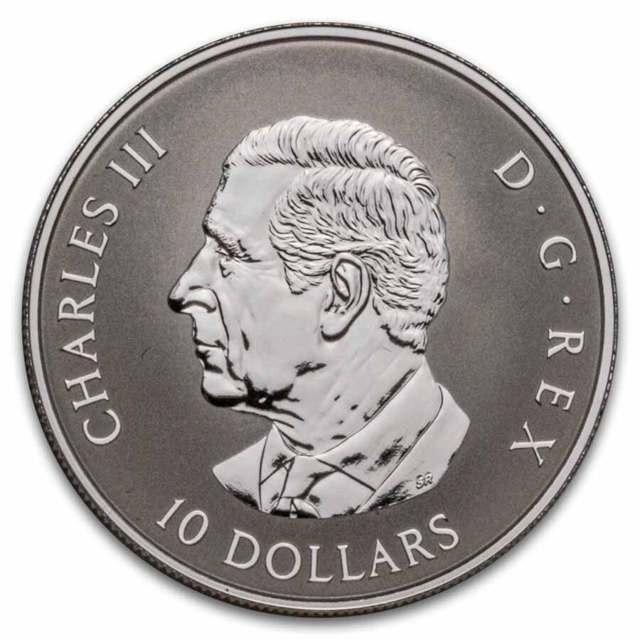 2026 Canada 1/2 oz Silver $10 Gleaming Maple Leaves Proof