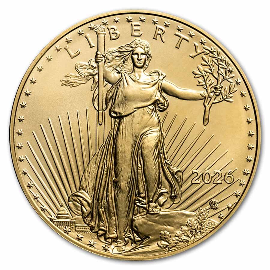 2026 1/2 oz American Gold Eagle MS-70 PCGS (FS, 250th Anniv)