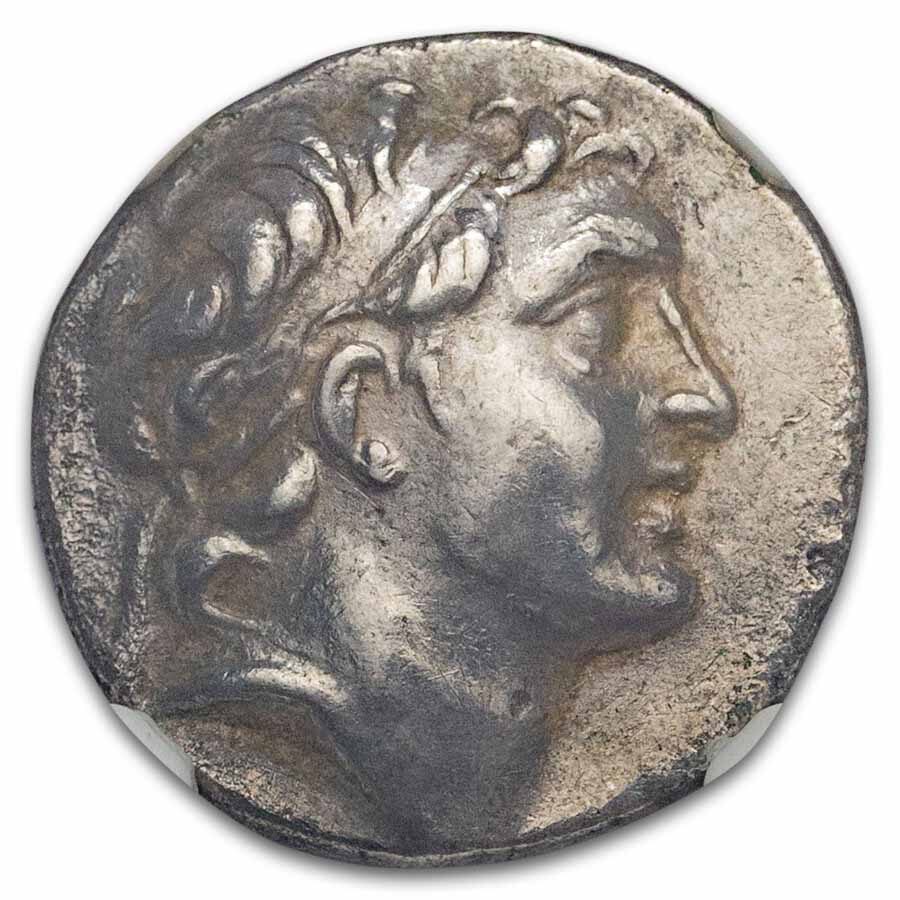 Cappadocian Kingdom AR Drachm Ariarathes V (163-130 BC) VF NGC
