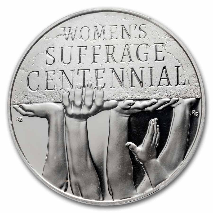 (2020) Women's Suffrage 19th Amendment Silver Medal PR-70 PCGS