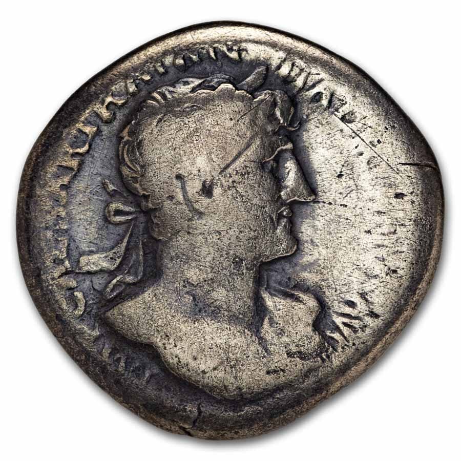 Roman AR Denarius Hadrian (117-138 AD) AG-Good (Random Coin)