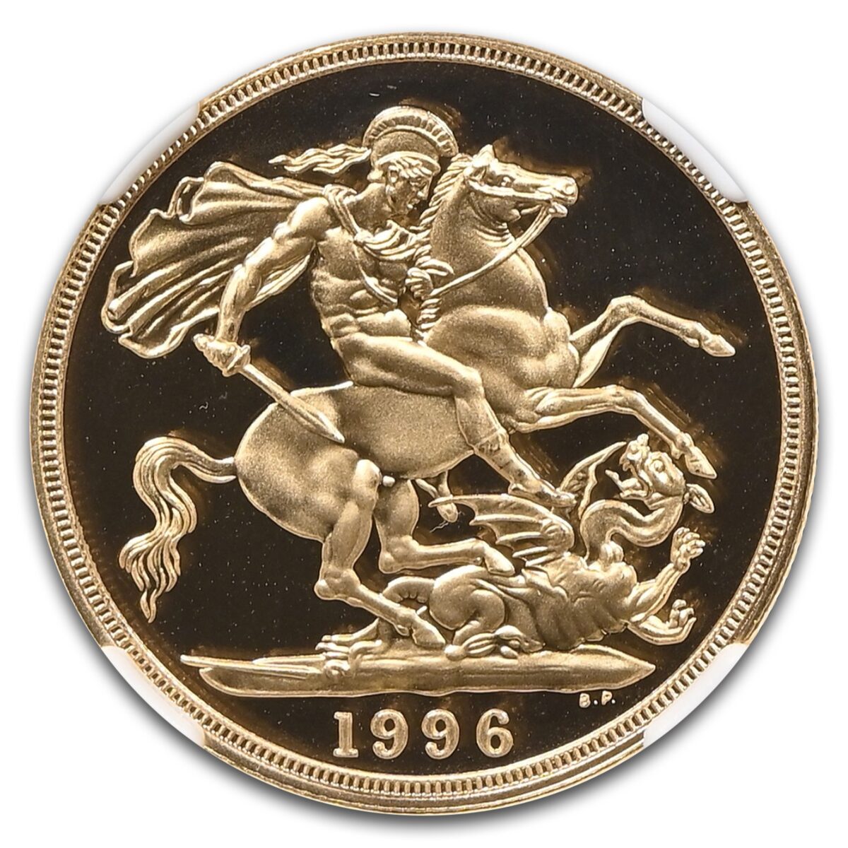 1996 Great Britain Gold 2 Sovereign Elizabeth II PF-69 UCAM NGC