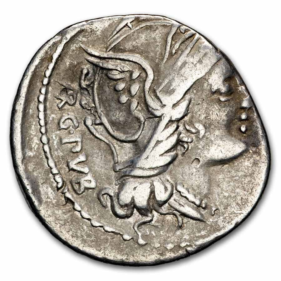 Roman Republic AR Denarius L. Sentius 101 BC VF (Crawford 325/1a)