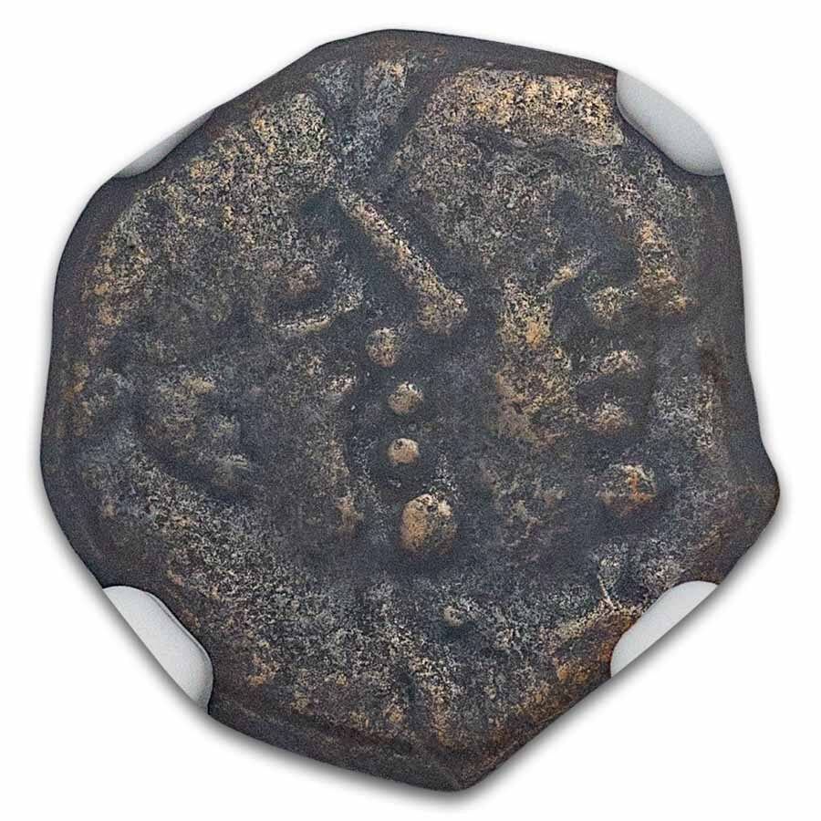 Nabataean Rabbel II & Gamilat AE15 (70-106 AD) NGC (Genuine)