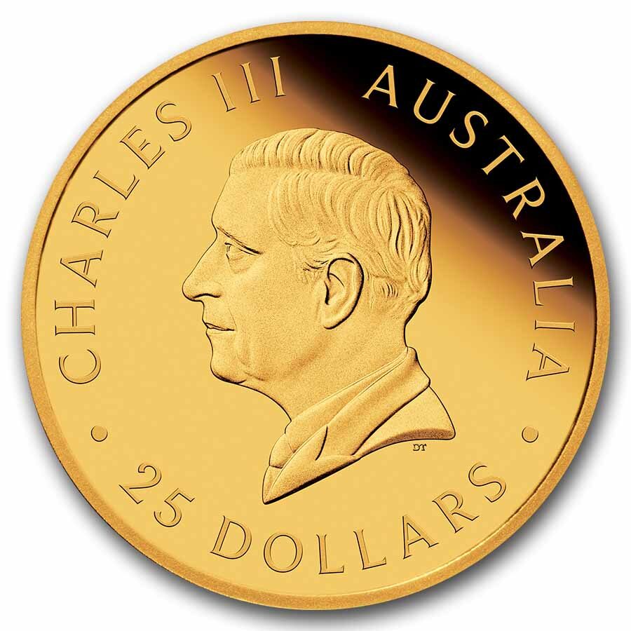 2026 Australia 1/4 oz Gold 40th Anniversary of The Gold Nugget PF
