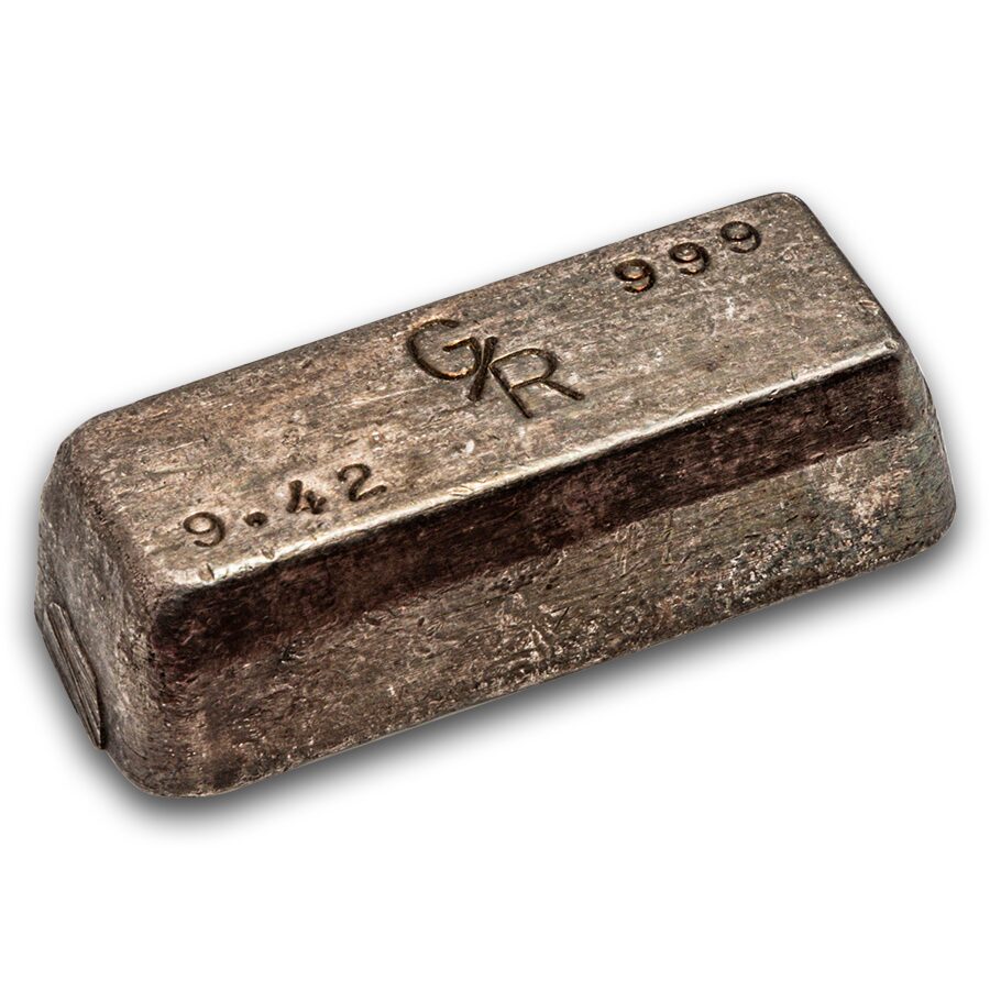 9.42 oz Silver Bar - Vintage G/R Bar